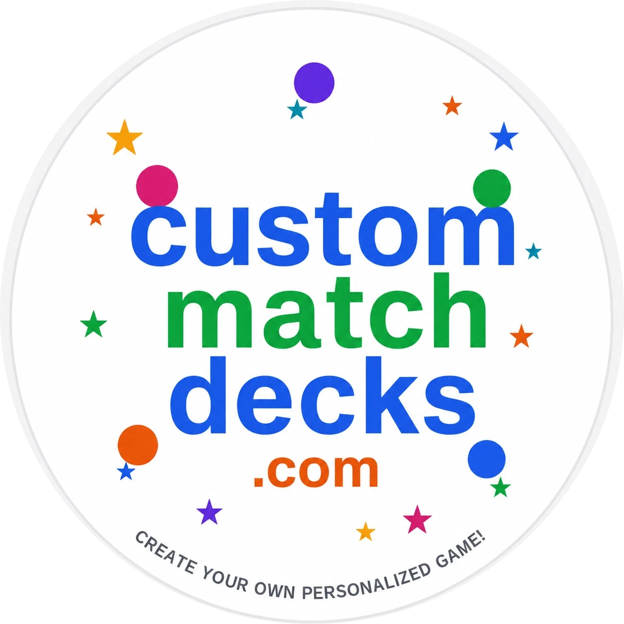Custom Match Decks - The best free custom matching card generator and maker online